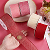 5 Rolls 5 Colors Burlap Lace Rolls OCOR-MA0001-32-3