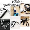 2Pcs 304 Stainless Steel D-Ring Anchor Shackle Clasps STAS-CA0001-56B-5