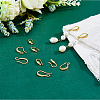 DICOSMETIC 30Pcs 3 Style Rack Plating Brass Earring Hooks KK-DC0002-02-5