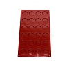 Flat Round DIY Food Grade Silicone Molds DIY-WH0305-29-1