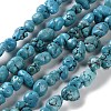 Synthetic Turquoise Beads Strands G-C161-B01-01-1