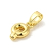 Rack Plating Brass Charms KK-C053-04G-Q-2