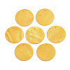 Natural Freshwater Shell Pendants SHEL-R022-01E-1