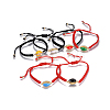 (Jewelry Parties Factory Sale)Adjustable Nylon Cord Braided Beaded Bracelets BJEW-N303-02A-2
