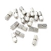 Brass Screw Clasps KK-E368-P-3
