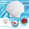 60Pcs Natural Shell Jewelry Decorative Plate AJEW-GA0009-64B-3