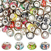 120Pcs Resin European Beads RPDL-SP0001-01-1
