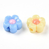 Opaque Acrylic Beads SACR-N018-13-2