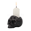 Halloween Theme Resin Candle Holders HAWE-PW0001-263-2