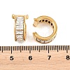 304 Stainless Steel Rhinestone Cuff Earrings for Women EJEW-A161-06G-01-2