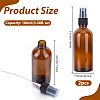Glass Essential Oil Empty Spray Bottles MRMJ-GF0001-70C-2