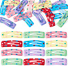 Iron Enamel Snap Hair Clips PHAR-TADJ0001-06B-1