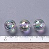 Eco-Friendly Transparent Acrylic Beads X-PL735-2-4