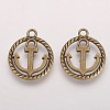 Tibetan Style Alloy Pendants LS-TIBEP-3768-AB-FF-2