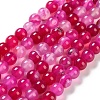 Natural Striped Agate/Banded Agate Beads Strands X-G-Z060-A01-B06-1