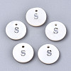 Natural Freshwater Shell Pendants X-SHEL-Q018-01A-S-P-1