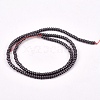 Matte Style Frosted Non-magnetic Synthetic Hematite Beads Strands G-M007-78-2