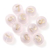 10Pcs Transparency Glass Beads GLAA-Q001-02A-2