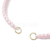 5Pcs 5 Colors Candy Color Braided Nylon Cord Slider Bracelet Making AJEW-JB01237-3