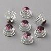 Fashion Iron Spirl Coils Hair Clip OHAR-WH0021-15A-2