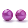 Spray Painted Acrylic Beads MACR-Q154-20mm-012-2