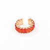 Alloy Rhinestone Cuff Earrings for Women WGFB2B6-08-1