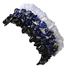 4Pcs Gemstone Beaded Stretch Bracelets Set BJEW-JB11177-5