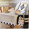 5M Ethnic Style Polyester Fringe Lace Trims SRIB-CY0001-03A-4