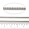 304 Stainless Steel Curb Chains CHS-C013-01D-P-2