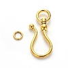 Tibetan Style S Hook Clasps GLF5091Y-2