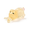 Luminous Resin Rabbit Ornament DJEW-R011-02F-3