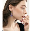 18Pcs 3 Style Alloy Enamel Pendants ENAM-SZ0003-33-7