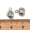 201 Stainless Steel Charms STAS-F311-06P-02-3