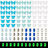 Mixed Styles Acrylic Beads SACR-TA0001-81D-2