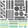 Custom Wall Theme PVC Plastic Clear Stamps DIY-WH0619-0024-1