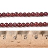 Natural Garnet Beads Strands G-Z104-A01-4mm-5