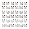 Kissitty 36Pcs 6 Style 304 Stainless Steel Cuff Earring Findings STAS-KS0001-18-13