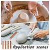 6Pcs 6 Styles Wooden Rolling Pin BAKE-HY0001-01A-5