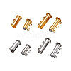 Brass Magnetic Slide Lock Clasps KK-TA0007-17-2