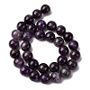 Natural Amethyst Beads Strands G-E481-03-12mm-6