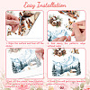 3 Sheets 3 Styles PVC Waterproof Decorative Stickers DIY-WH0404-335-5