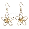 Brass Dangle Earrings EJEW-JE05953-1