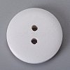 2-Hole Printed Wooden Buttons WOOD-TAC0003-52-3