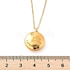 304 Stainless Steel Clear Cubic Zirconia Constellation Pendant Necklaces NJEW-R021-02G-02-5