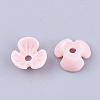 Opaque Resin Bead Caps RESI-T040-010-2