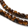 Natural Tiger Eye Beads Strands G-B107-B02-02-4