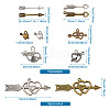 Tibetan Style Alloy Pendants TIBEP-BT0001-03-RS-10