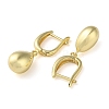 Rack Plating Brass Hoop Earrings EJEW-K249-11G-2
