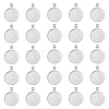 Alloy Pendant Cabochon Settings PALLOY-YW0001-69S-1