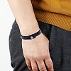 1Pc Punk Retro Ethnic Style Handmade Leather Bracelet Couple Literary Hand Strap Men BJEW-CL0001-02C-7